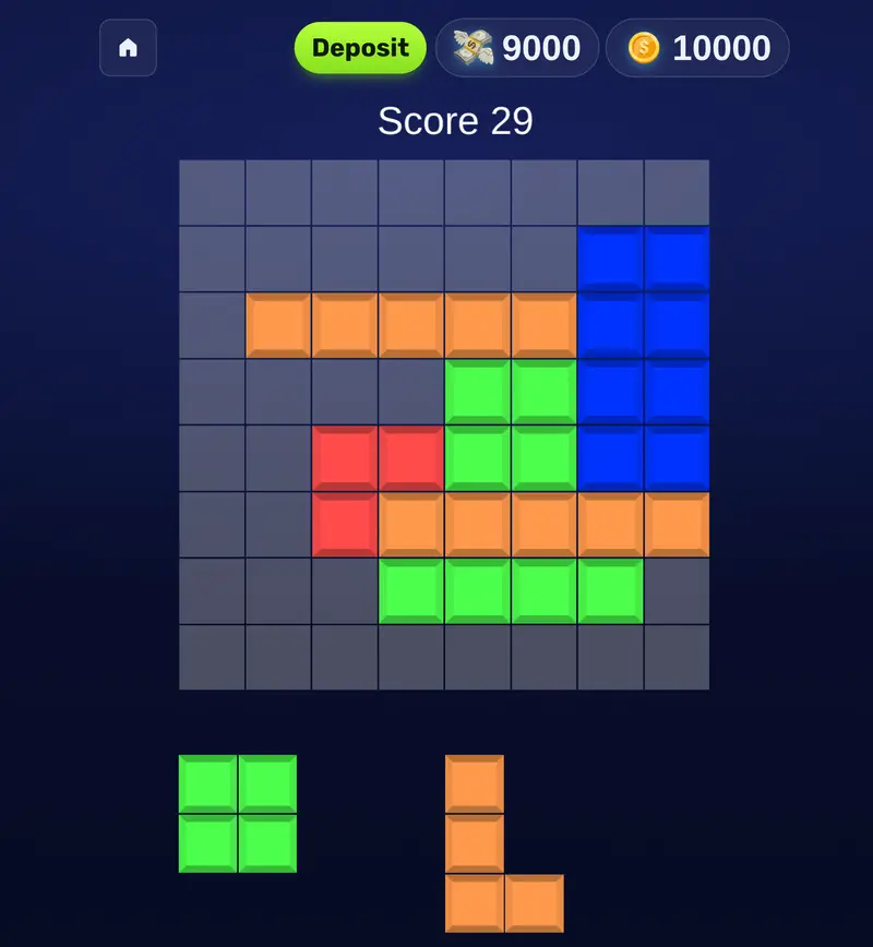 Tetrismania mini-app screenshot 2